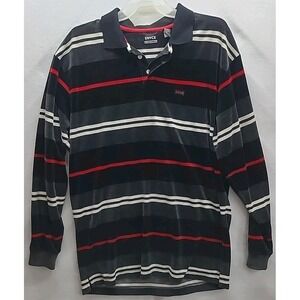 ENYCE Clothing Company 90s ‎ Y2K Velour Streetwear Grunge Shirt XL